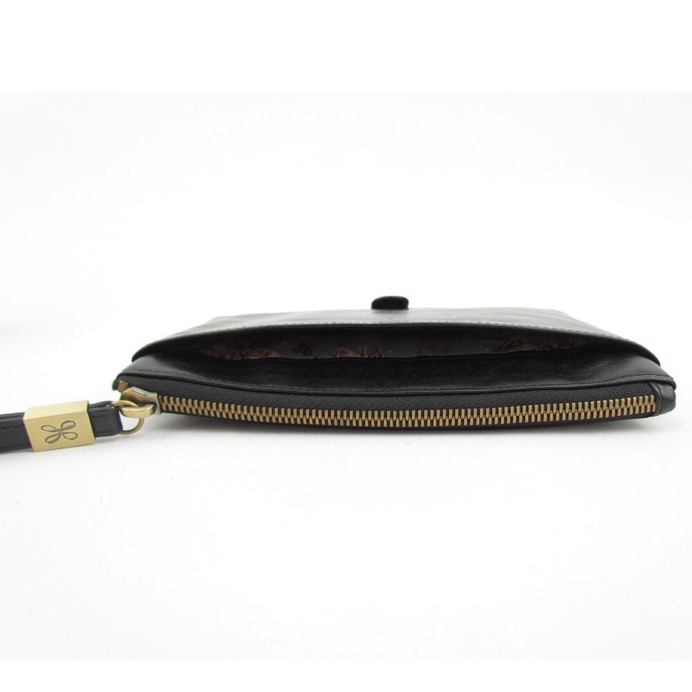 Hobo Black Leather Wristlet - Picture 6 of 7